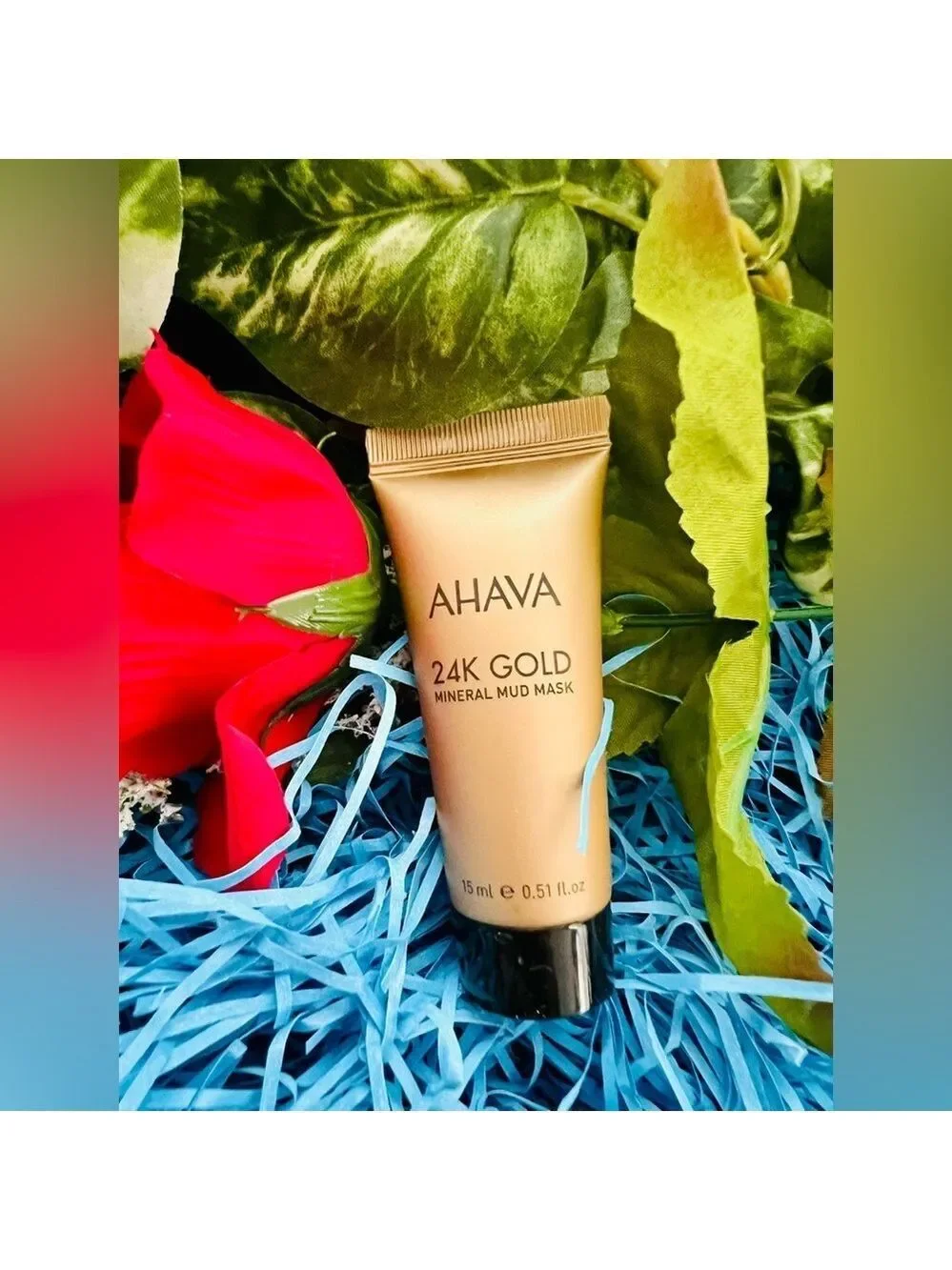 New AHAVA 24K Gold Mineral Mud Mask